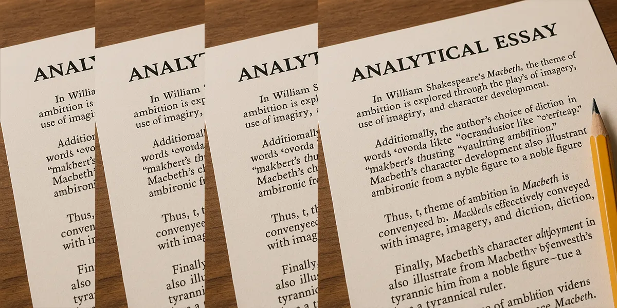 Analytical Essays: How to Analyze Texts and Structure Your Argument